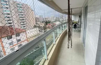 Lindo apto 2 dorms (1 suíte) – varanda gourmet – mobiliado – canto do forte