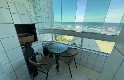 Apartamento de 2 dormitórios com 75m² no caiçara em praia grande - sp