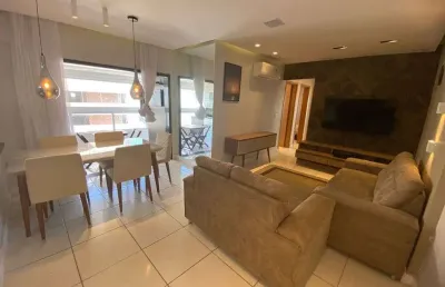 Apartamento 3 dormitórios c/ 2 suítes, 118m² totalmente mobiliado!