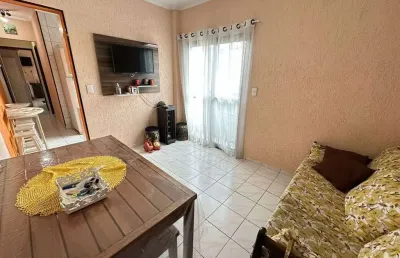 Apartamento  venda na aviação sendo1 dormitório com 2 sacadas, praia grande - sp