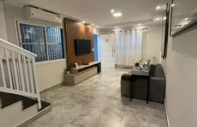 Casa com 3 quartos à venda na rua josé da silva machado, 410, tupi, praia grande, 105 m2 por r$ 749.000