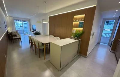 Lançamento decorado dormitórios sendo 1 suítes + home office - praia grande