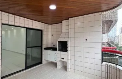 Apartamento com 3 quartos à venda na rua caiapós, 1066, tupi, praia grande, 131 m2 por r$ 750.000