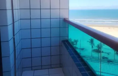 Apartamento 02 dormitórios sendo 01 suíte na ocian em praia grande