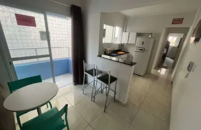 Apartamento aconchegante de 1 dorm na aviação em praia grande