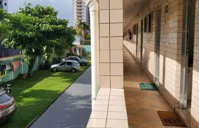 Kitnet linda pronta e mobiliada no canto do forte em praia grande
