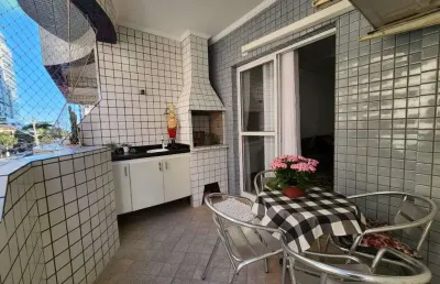 Apartamento com 2 quartos à venda na rua rui barbosa, 187, canto do forte, praia grande, 93 m2 por r$ 640.000