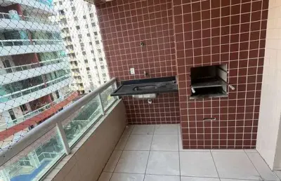 Apartamento  de 120m²  3 dormitórios (2 suítes) a 200m da praia na guilhermina