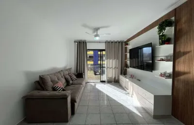 Apartamento mobiliado de 110m² com 2 dormitórios (1 suíte)