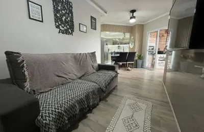 Lindo apartamento de 2 dormitórios sendo 1 suíte mobiliado na vila guilhermina