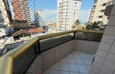 Apartamento com 1 quarto à venda na rua emílio de menezes, 162, cidade ocian, praia grande, 51 m2 por r$ 350.000