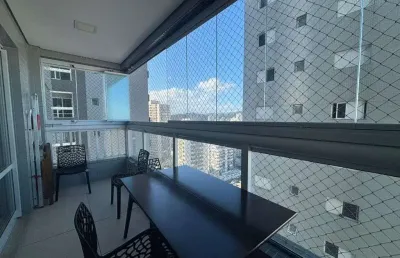 Apartamento mobiliado vista mar de 1 suíte no boqueirão – praia grande | sp