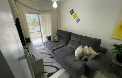 Apartamento com 2 quartos à venda na rua dos expedicionários, 59, canto do forte, praia grande, 70 m2 por r$ 530.000