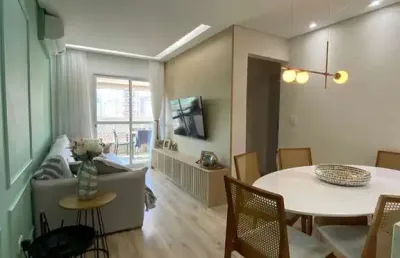Apartamento no canto do forte | mobiliado | 500 mts do mar.