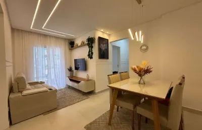 Apartamento 2 dorm de 65m² a venda no canto do forte em praia grande sp