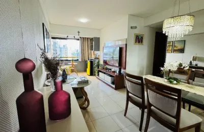 Apartamento 3/4 com suíte, andar alto e vista para o mar no imbuí! 87m²