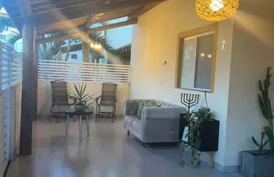 Casa em condomínio fechado em abrantes com 2 quartos e área gourmet