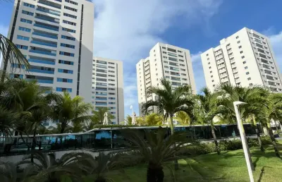 Apartamento de luxo com vista mar e 3 suítes no hemisphere 360 - pituaçu