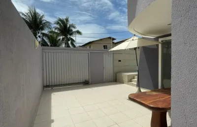 Casa 4/4 mobiliada para locação - praia de ipitanga