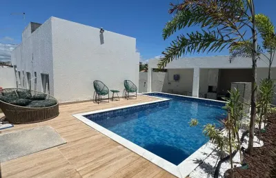 Casa em condomínio fechado com 3 quartos à venda no Arembepe (Abrantes), Camaçari 