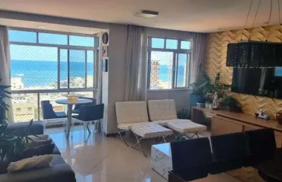 Apartamento- 3/4 sendo 2 suítes - 90m² - vista mar - pituba