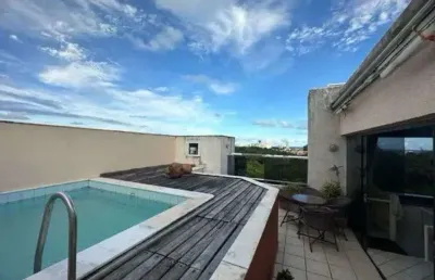 Apartamento cobertura - 3 quartos sendo 1 suíte - santa cruz