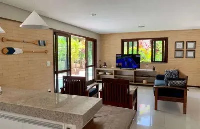 Casa em condomínio - 4 quartos com 3 suítes - praia do forte