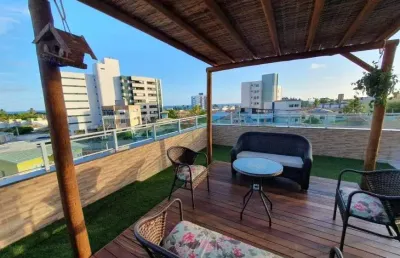 Cobertura - 2/4 com suíte - 127m² - vista mar - piatã