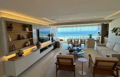 Apartamento alto padrão - 3 suítes - nascente - vista mar - patamares
