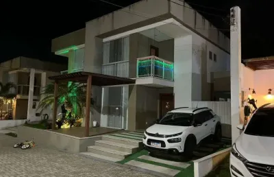 Casa em condomínio fechado com 3 quartos à venda na Rua Lagoa Clara, 1, Boa União, Camaçari