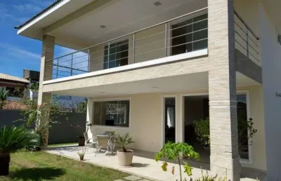 Casa 5 suítes piscina privativa a 500m da praia de vilas do atlântico r$ 1.900.000,00