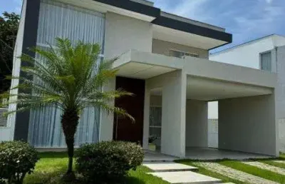 Casa luxuosa - 3 suítes - alphaville litoral norte 3