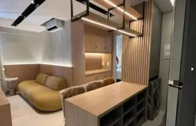 Apartamento - studio - 32m² - finamente decorado - barra