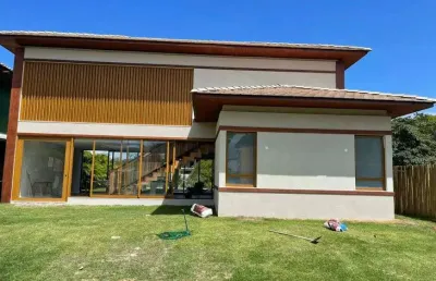 Casa de luxo em condomínio - 5 suítes - praia do forte