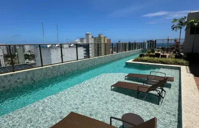 Belíssimo apartamento de 1/4 sala, no itaigara em condomínio com infraestrutura
