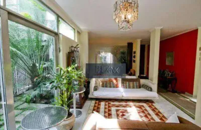 Casa com 4 dormitórios, 480 m² - venda por r$ 3.800.000,00 ou aluguel por r$ 16.897,55/mês - indianópolis - são paulo/sp