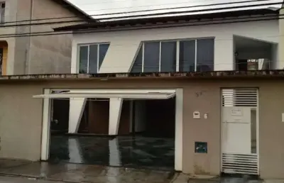 Casa de bairro com 3 dormitórios e uma suíte, vila suissa - mogi das cruzes