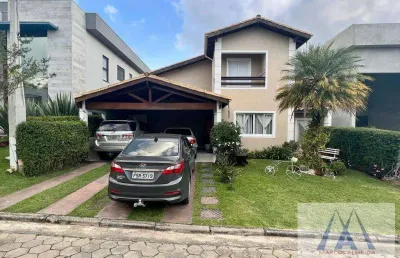 Sobrado em condominio fechado com 5 suítes -  residencial veredas