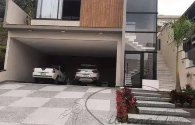 Casa á venda no condominio eco park com 300m² de terreno e 384m² de const, 3 suites / mogi das cruzes sp
