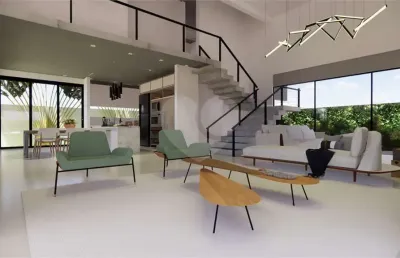 Condomínio com 3 quartos à venda em loteamento residencial e comercial villa d'aquila - sp
