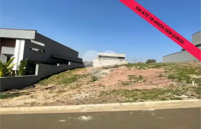 Terreno em condomínio fechado à venda no Ondas, Piracicaba 