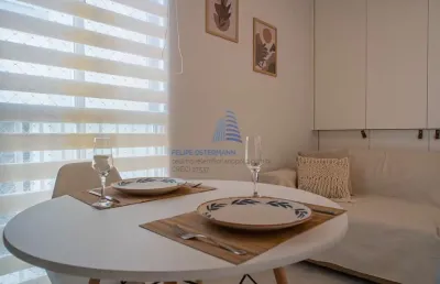 Apartamento no bairro itacorubi, 2 dormitórios, reformado e alugado por r$ 3.500,00 mensal