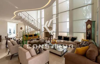 Casa com 4 dormitórios à venda, 490 m² por r$ 5.499.900,00 - alphaville d. pedro 2 - campinas/sp