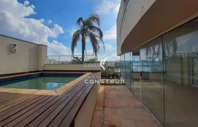 Cobertura à venda, 400 m² por r$ 3.100.000,00 - jardim madalena - campinas/sp