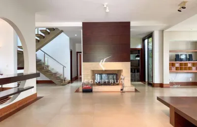 Casa com 4 dormitórios à venda, 541 m² por r$ 3.500.000,00 - alphaville dom pedro - campinas/sp