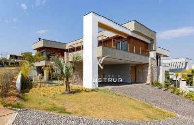 Casa com 4 dormitórios à venda, 470 m² por r$ 4.649.999,00 - alphaville dom pedro 2 - campinas/sp