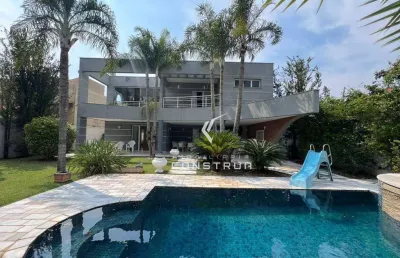 Casa em condomínio fechado com 5 quartos à venda na Avenida Araçá, 168, Alphaville, Campinas