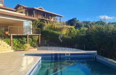Linda casa 4 suítes + edicula - venda e locação - cond. moinho de vento - valinhos/sp