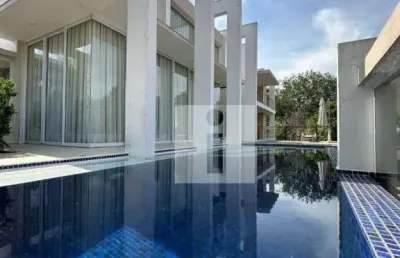 Casa com 4 dormitórios à venda, 600 m² por r$ 3.800.000,00 - arboreto dos jequitibás (sousas) - campinas/sp
