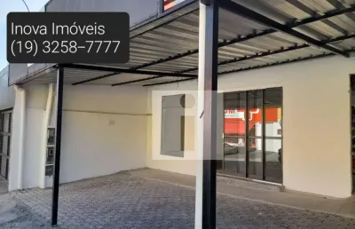 Salão para alugar, 80 m² por r$ 3.500,00/mês - jardim conceição (sousas) - campinas/sp